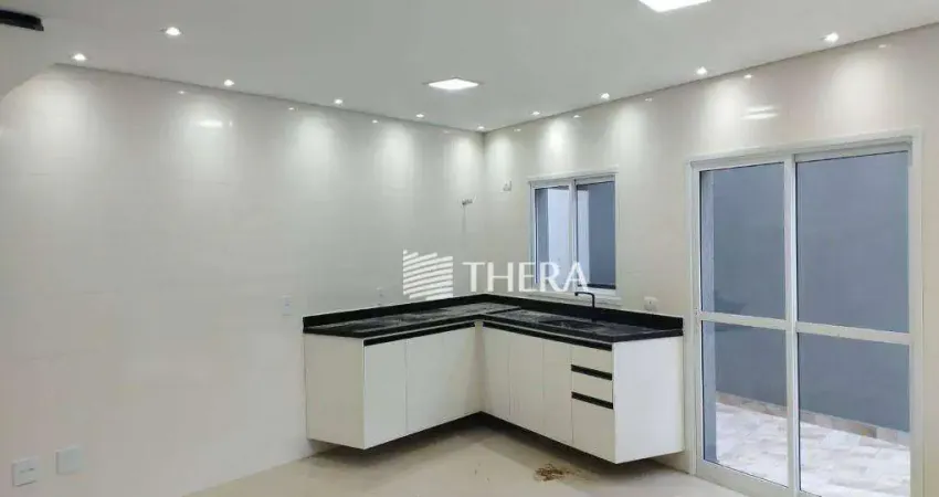 Sobrado com 2 dormitórios à venda, 118 m² por R$ 529.000,00 - Utinga - Santo André/SP