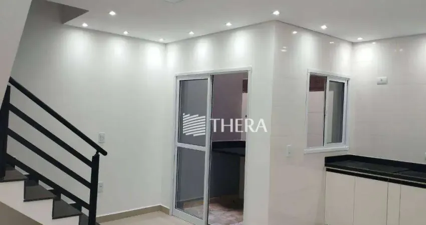 Sobrado com 2 dormitórios à venda, 107 m² por R$ 529.000,00 - Utinga - Santo André/SP