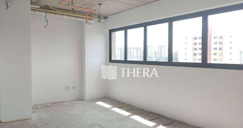 Sala, 34 m² - venda por R$ 330.000,00 ou aluguel por R$ 2.694,93/mês - Vila Assunção - Santo André/SP