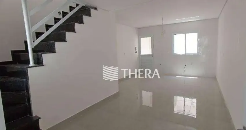 Sobrado à venda, 122 m² por R$ 630.000,00 - Vila Homero Thon - Santo André/SP