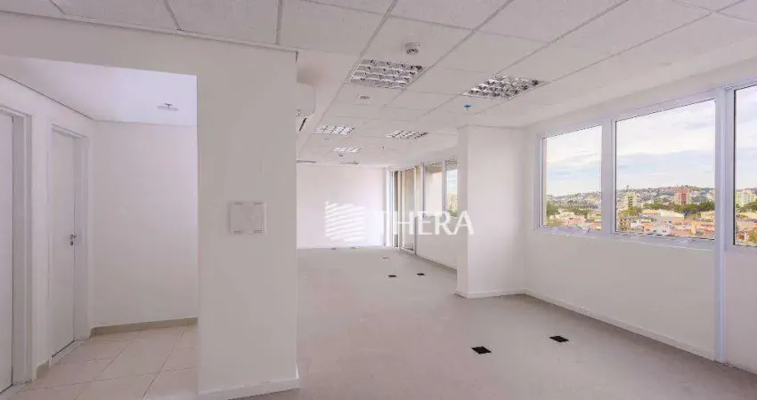 Sala para alugar, 66 m² por R$ 4.069,00/mês - Vila Homero Thon - Santo André/SP