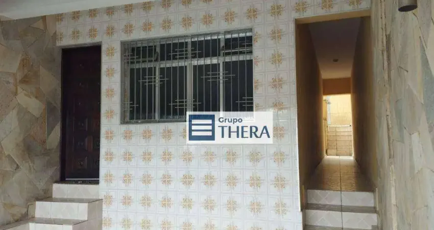 Casa com 2 dormitórios para alugar, 87 m² por R$ 1.860,00/mês - Jardim das Maravilhas - Santo André/SP