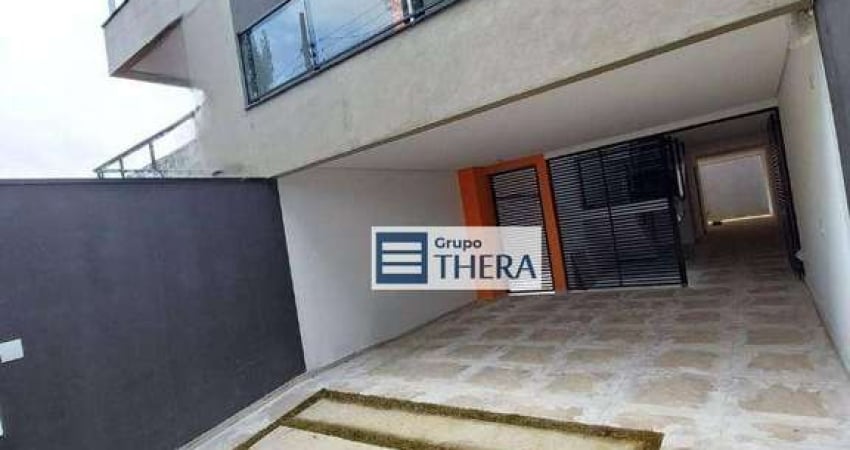 Sobrado à venda, 197 m² por R$ 1.255.000,00 - Vila Assunção - Santo André/SP