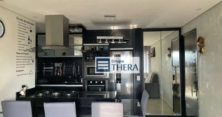 Apartamento com 3 dormitórios à venda, 60 m² por R$ 450.000,00 - Vila Noêmia - Mauá/SP