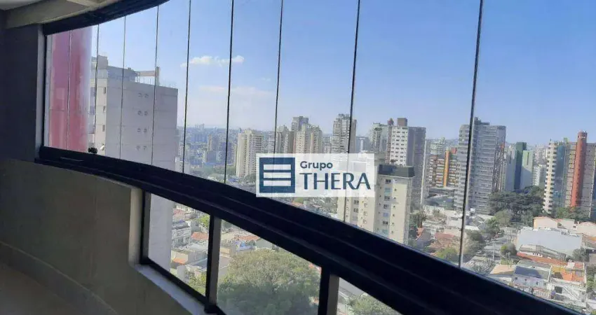 Apartamento com 2 dormitórios para alugar, 87 m² por R$ 7.838,73/mês - Jardim - Santo André/SP