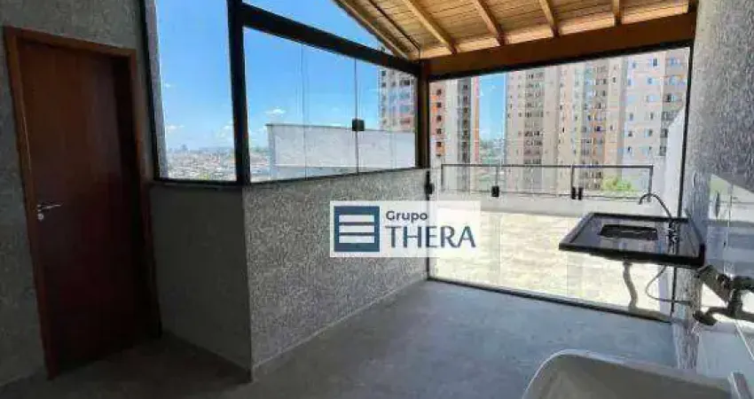 Cobertura à venda, 94 m² por R$ 475.000,00 - Utinga - Santo André/SP