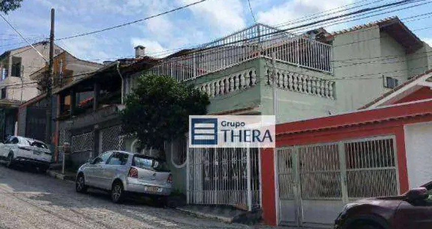 Sobrado com 3 dormitórios à venda, 215 m² por R$ 875.000,00 - Vila Alzira - Santo André/SP