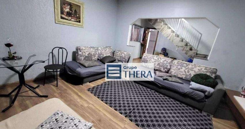 Sobrado com 3 dormitórios à venda, 203 m² por R$ 551.000,00 - Jardim Monções - Santo André/SP