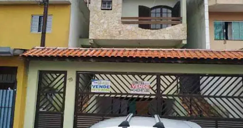 Sobrado à venda, 147 m² por R$ 640.000,00 - Vila Bela Vista - Santo André/SP