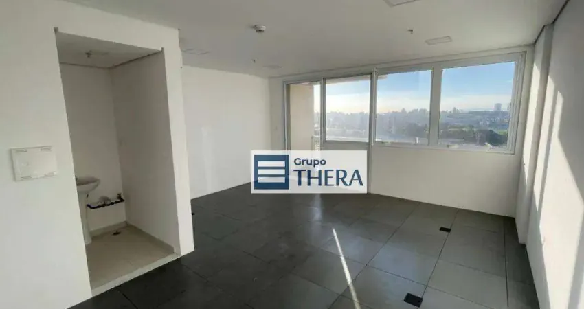 Sala para alugar, 33 m² por R$ 2.065,00/mês - Vila Homero Thon - Santo André/SP