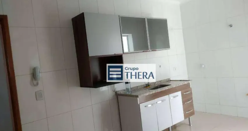 Apartamento com 2 dormitórios para alugar, 53 m² por R$ 1.960,00/mês - Vila Lucinda - Santo André/SP