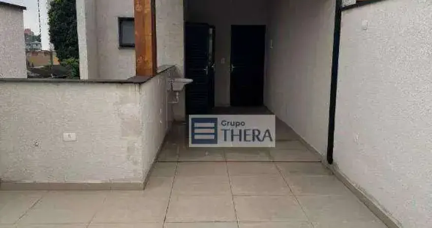 Cobertura com 2 dormitórios à venda, 82 m² por R$ 528.000,00 - Vila Scarpelli - Santo André/SP