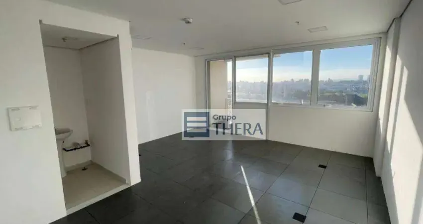 Sala para alugar, 33 m² por R$ 2.062,00/mês - Vila Homero Thon - Santo André/SP