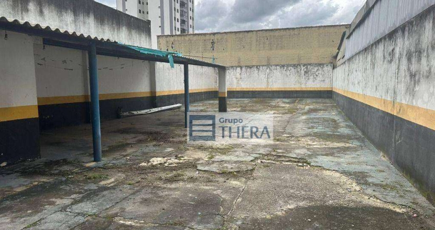 Terreno para alugar, 150 m² por R$ 3.111/mês - Vila Príncipe de Gales - Santo André/SP