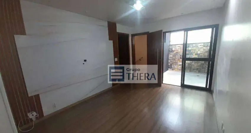 Apartamento com 3 dormitórios para alugar, 80 m² por R$ 3.052,89/mês - Vila Alpina - Santo André/SP