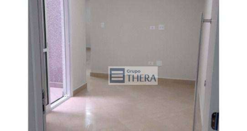 Apartamento Garden com 2 dormitórios à venda, 53 m² por R$ 360.000,00 - Vila Linda - Santo André/SP