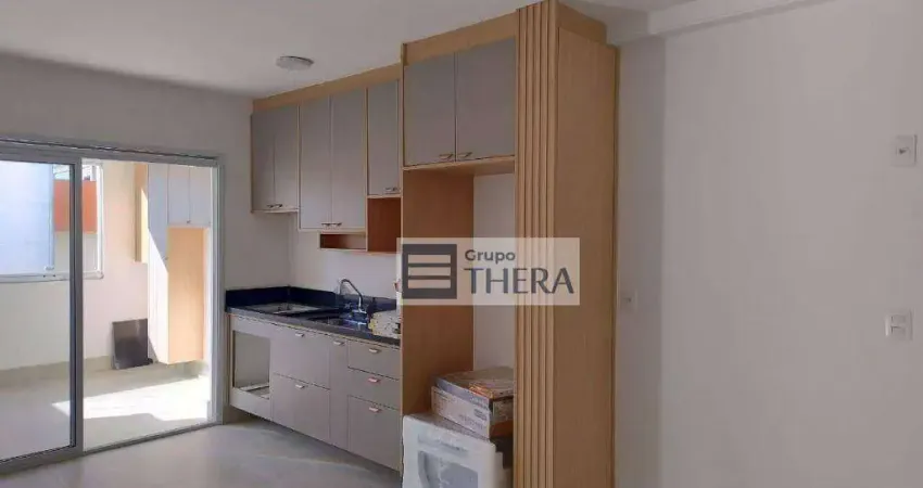 Apartamento com 2 dormitórios para alugar, 63 m² por R$ 3.725,62/mês - Parque das Nações - Santo André/SP