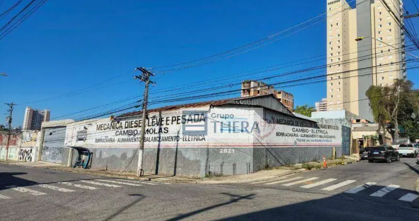 Galpão para alugar, 941 m² por R$ 18.911,29/mês - Jardim - Santo André/SP