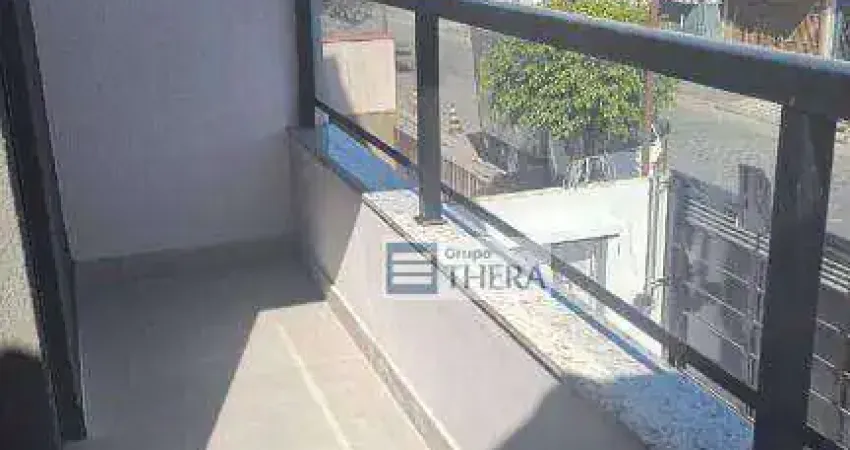 Apartamento com 2 dormitórios para alugar, 49m² por R$ 2.400/mês - Vila São Pedro - Santo André/SP