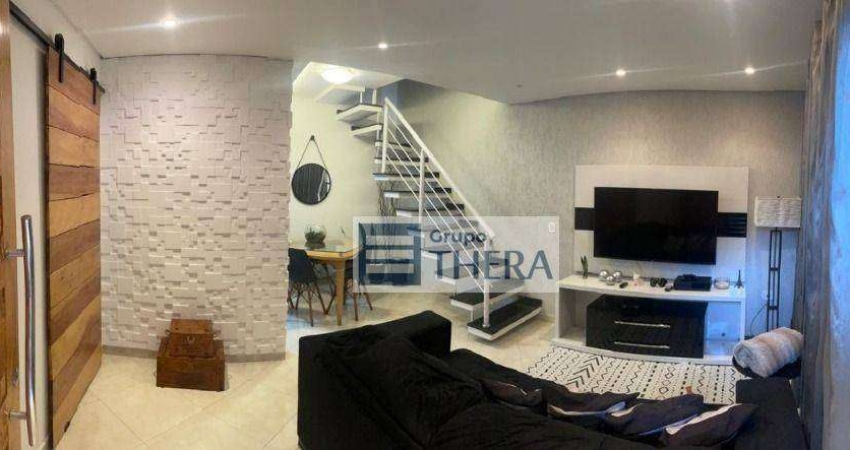 Sobrado com 3 dormitórios à venda, 123 m² por R$ 617.000 - Vila Cláudio - Santo André/SP