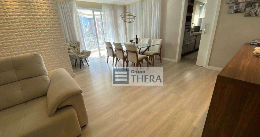 Apartamento com 3 dormitórios à venda, 128 m² por R$ 1.180.000 - Vila Valparaíso - Santo André/SP