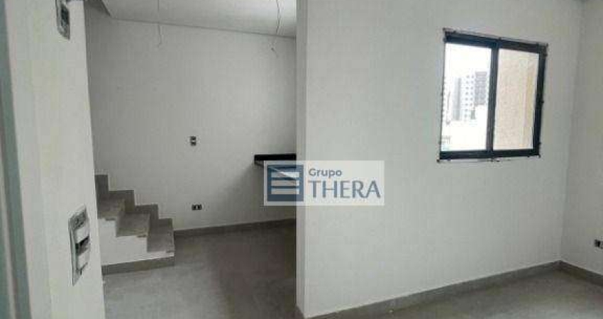 Cobertura com 2 dormitórios à venda, 93 m² por R$ 520.000 - Vila São Pedro - Santo André/SP