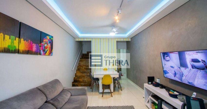 Sobrado à venda, 126 m² por R$ 638.000,00 - Vila Linda - Santo André/SP