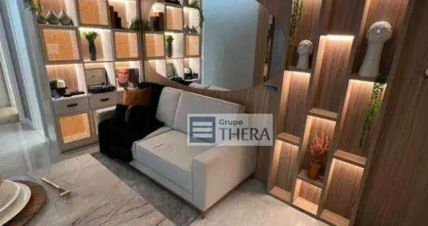 Apartamento com 2 dormitórios à venda, 58 m² por R$ 581.581,96 - Vila Alzira - Santo André/SP