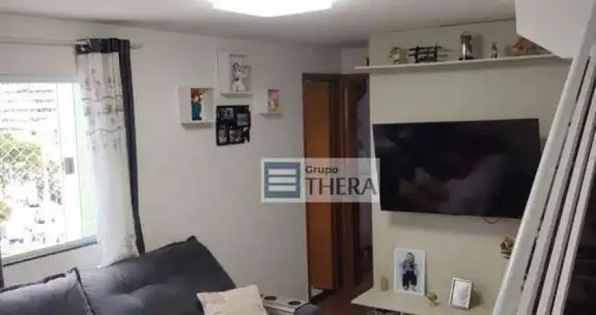 Cobertura com 2 dormitórios para alugar, 90 m² por R$ 3.240,00/mês - Vila Dora - Santo André/SP