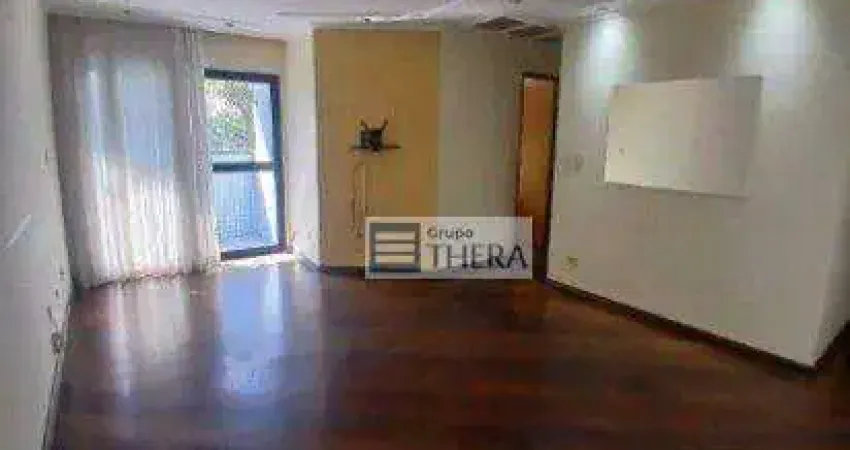 Apartamento com 3 dormitórios para alugar, 90 m² por R$ 4.152,43/mês - Jardim - Santo André/SP