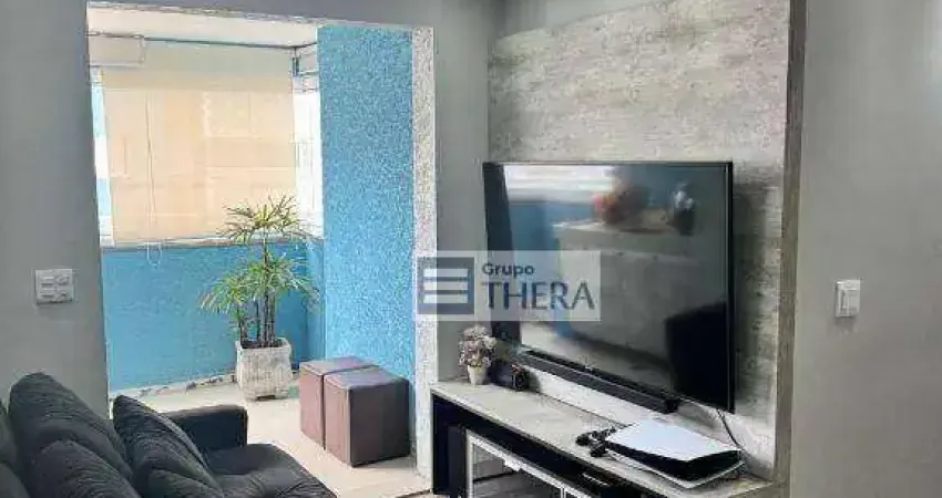 Apartamento com 2 dormitórios à venda, 60 m² por R$ 490.000 - Vila Valparaíso - Santo André/SP