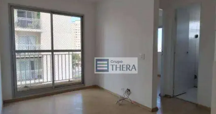 Apartamento com 2 dormitórios para alugar, 50 m² por R$ 2.386,33/mês - Vila Homero Thon - Santo André/SP