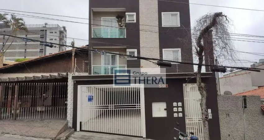 Cobertura para alugar, 70 m² por r$ 4.409,17/mês - santa maria - santo andré/sp