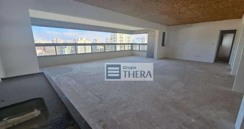 Apartamento com 3 dormitórios à venda, 178 m² por r$ 2.800.000,00 - jardim - santo andré/sp