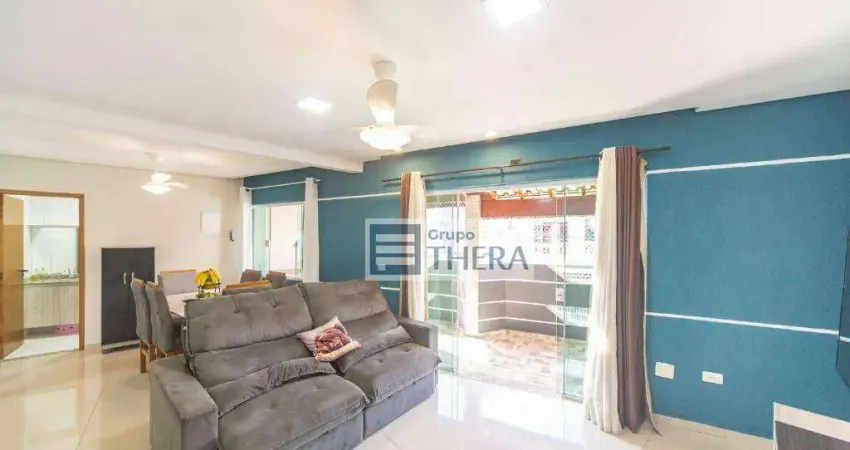 Sobrado com 3 dormitórios à venda, 176 m² por r$ 650.000 - vila linda - santo andré/sp