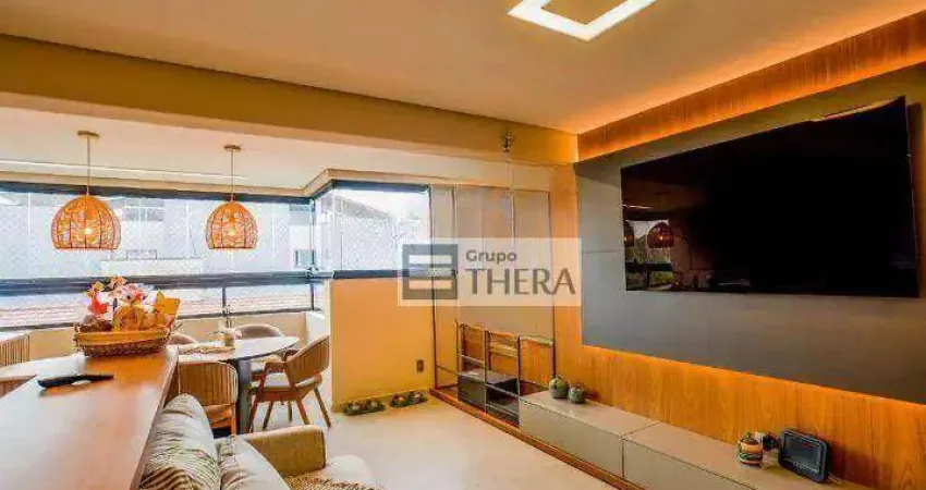 Apartamento com 3 dormitórios à venda, 125 m² por r$ 1.990.000 - vila santa teresa - santo andré/sp