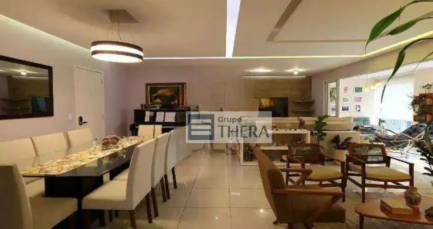 Apartamento com 3 dormitórios à venda, 201 m² por r$ 2.200.000 - vila gilda - santo andré/sp