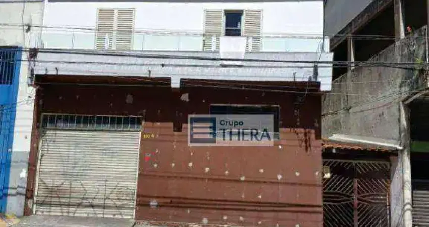 Salão para alugar, 98 m² por r$ 4.200,00/mês - vila pires - santo andré/sp