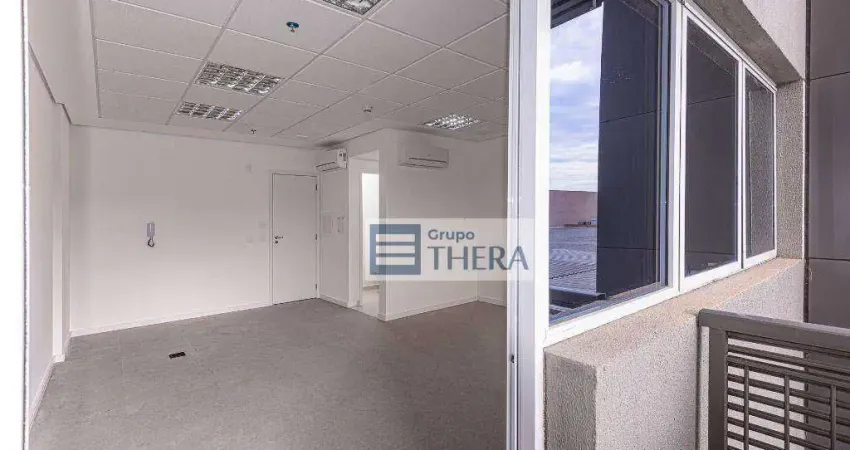 Sala para alugar, 66 m² por r$ 4.344,00/mês - vila homero thon - santo andré/sp