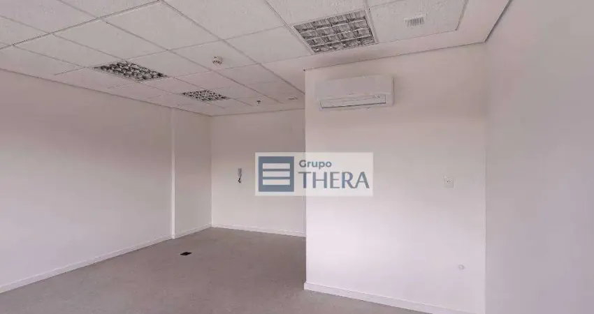 Sala para alugar, 33 m² por r$ 2.196,00/mês - vila homero thon - santo andré/sp