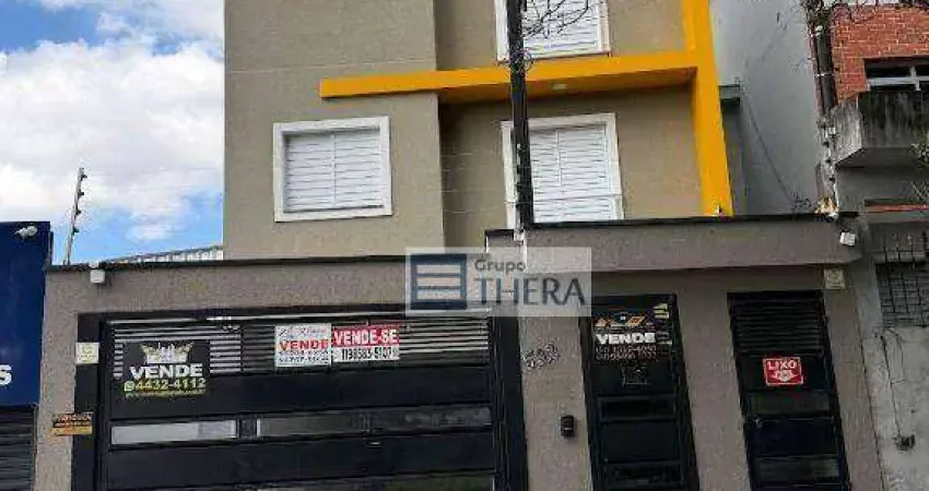 Apartamento com 2 dormitórios à venda, 46 m² por r$ 285.000,00 - jardim las vegas - santo andré/sp