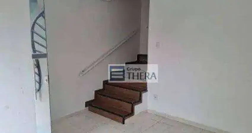 Sobrado para alugar, 62 m² por r$ 2.240/mês - vila alzira - santo andré/sp