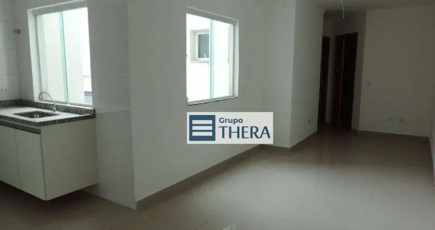 Cobertura com 2 dormitórios à venda, 100 m² por r$ 460.000,00 - vila camilópolis - santo andré/sp