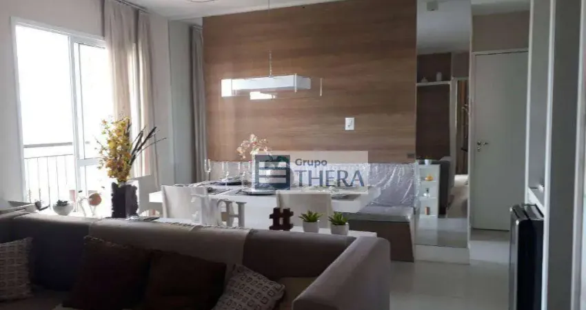 Apartamento com 3 dormitórios à venda, 57 m² por r$ 477.000 - vila valparaíso - santo andré/sp