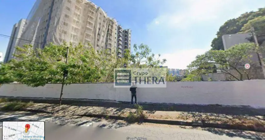 Terreno para alugar, 1100 m² por r$ 120.000,00/mês - utinga - santo andré/sp