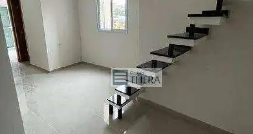 Cobertura com 3 dormitórios para alugar, 90 m² por r$ 3.600,00/mês - vila mazzei - santo andré/sp