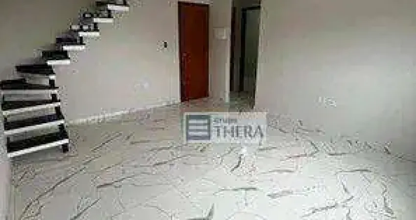 Cobertura com 2 dormitórios para alugar, 83 m² por r$ 3.630,00/mês - jardim guarará - santo andré/sp