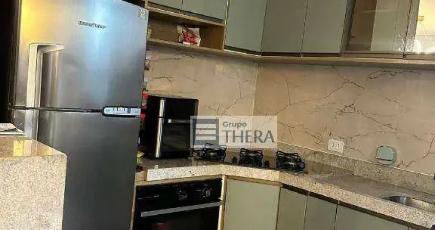 Apartamento com 2 dormitórios à venda, 45 m² por r$ 360.000 - parque erasmo assunção - santo andré/sp