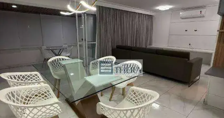 Apartamento com 2 dormitórios para alugar, 128 m² por R$ 7.474,55/mês - Centro - Santo André/SP