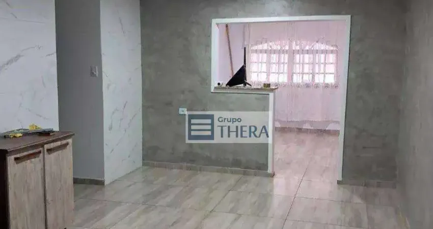 Sobrado para alugar, 217 m² por R$ 3.882,00/mês - Vila Camilópolis - Santo André/SP